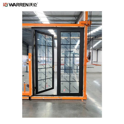 Warren 8 foot Wide French Doors With White Double French Doors Interior