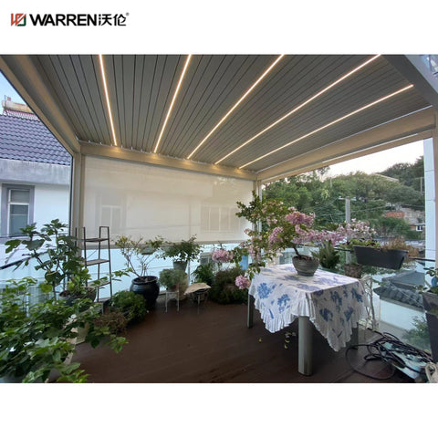 Warren 10x12 modern design pergola with aluminum alloy patio garden