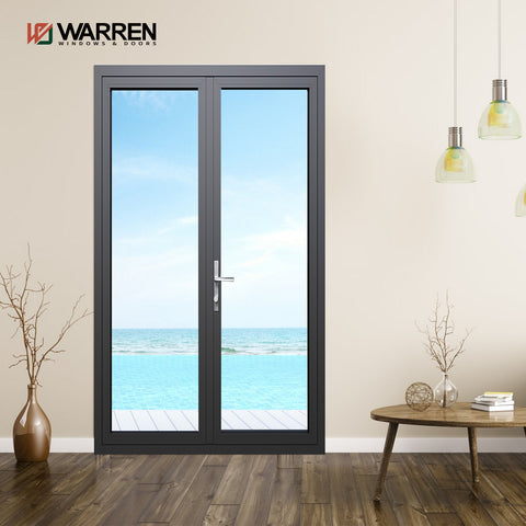 Warren 60x80 French Exterior Doors And Aluminium Internal Double Doors