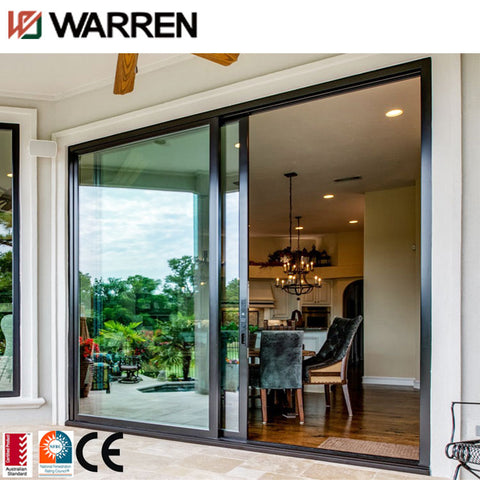 Warren 120x80 patio door exterior entry door manual sliding door