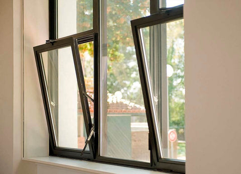 Warren 75x36 tilt turn window double glass window design energy efficient for home use