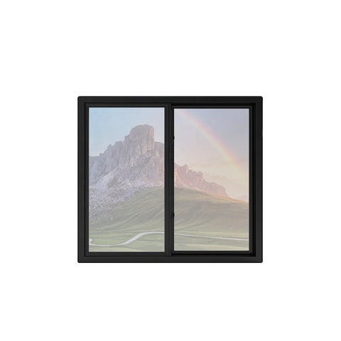 Warren 24x35 sliding window fashion horizontal bathroom window aluminium thermal break