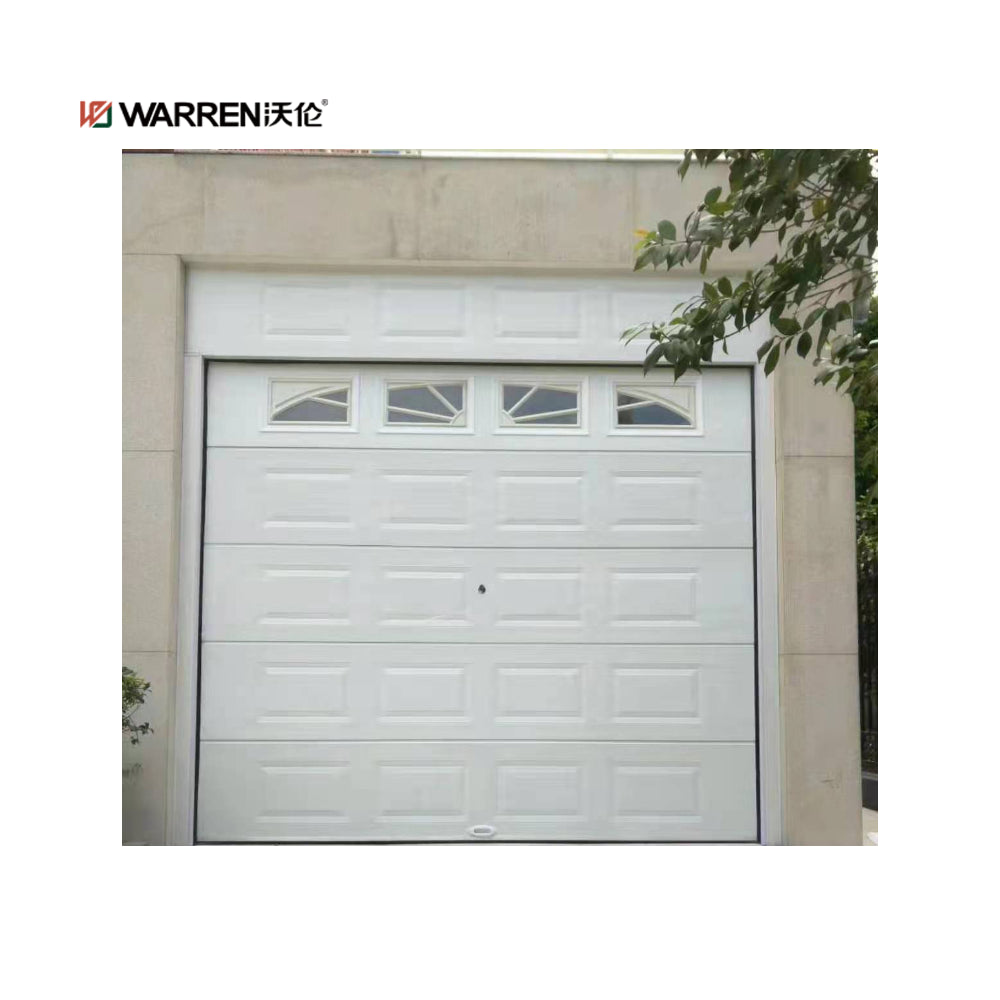 Warren 9x8 garage door glass full view aluminum garage door handle