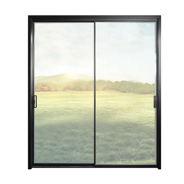 Warren hot sale 6060 aluminum material glass sliding doors two or three panel sliding window