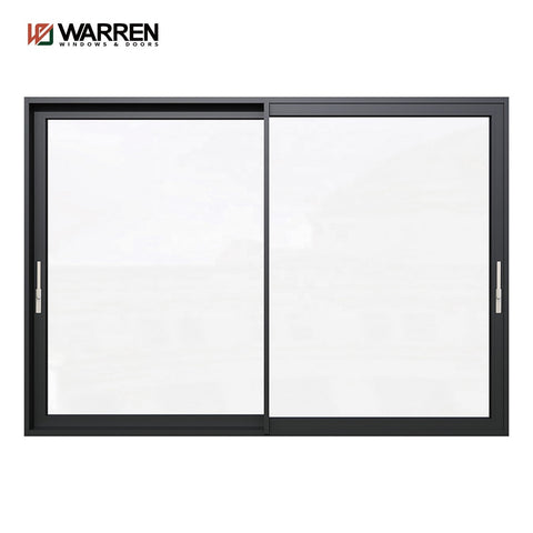 Warren 75 sliding window triple glass energy efficient low-E coating factory sale
