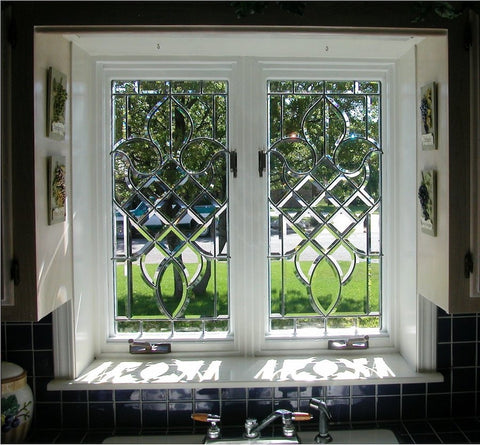 Warren etched glass windows double glass argon aluminium 6060-T66 NFRC for home