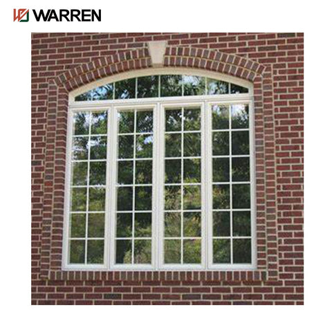 Warren arch window aluminium alloy 6060-T66 arch model factory directly sale